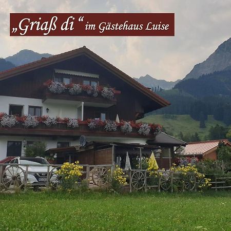 Апартаменты Gastehaus Luise Оберстдорф Экстерьер фото